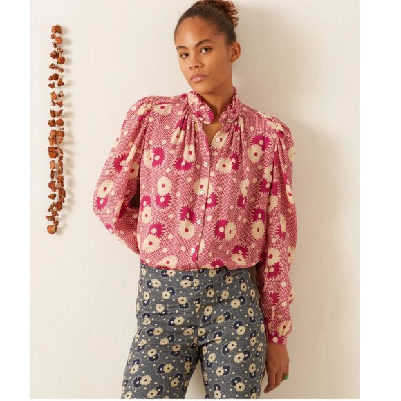 Alix of Bohemia Annabel Berry Daisy Shirt - Picture 1 of 16